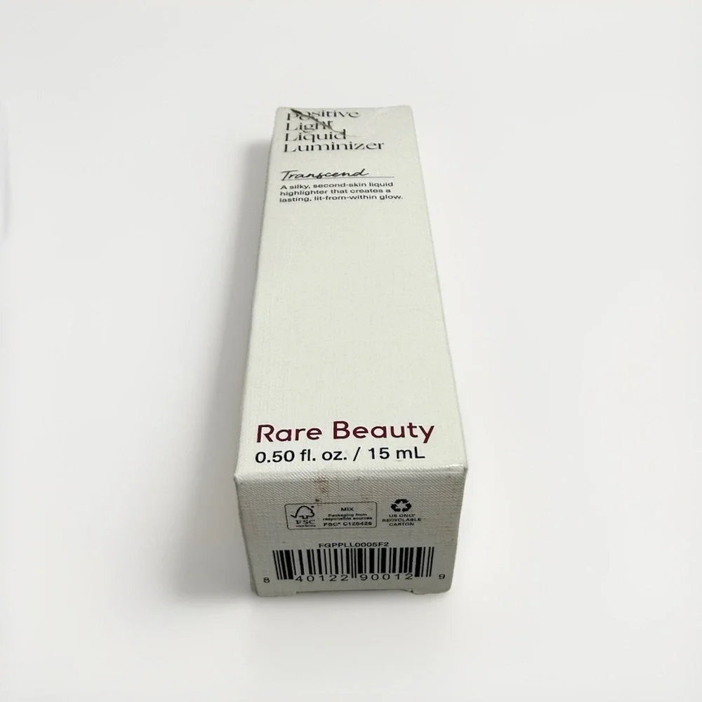 New Rare Beauty Positive Light Liquid Luminizer ~ TRANSCEND .50 fl Oz‎ 15 ML - Picture 3 of 3